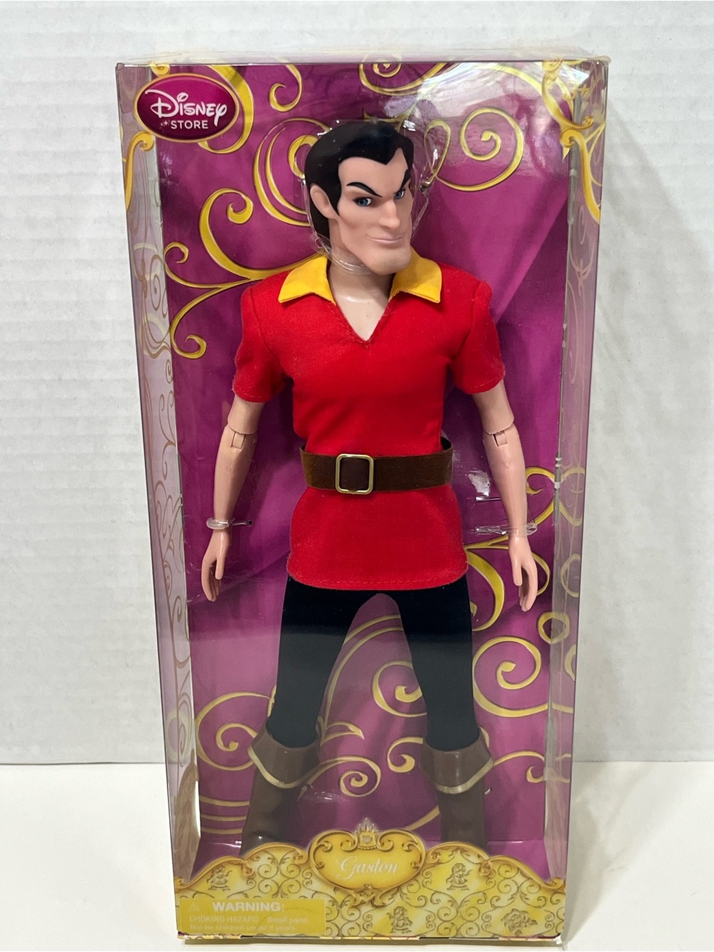 DISNEY GASTON Barbie doll classic doll collection NWT beauty and the beast